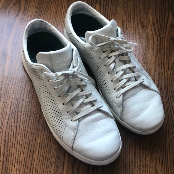 Cole Haan Men's Athletic Shoes 212850 Grey Lace Up Sneakers - Picture 2 of 11